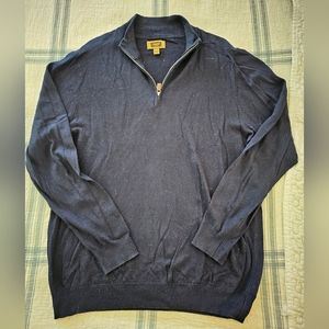 NWOT foundry quarter zip light weight sweater